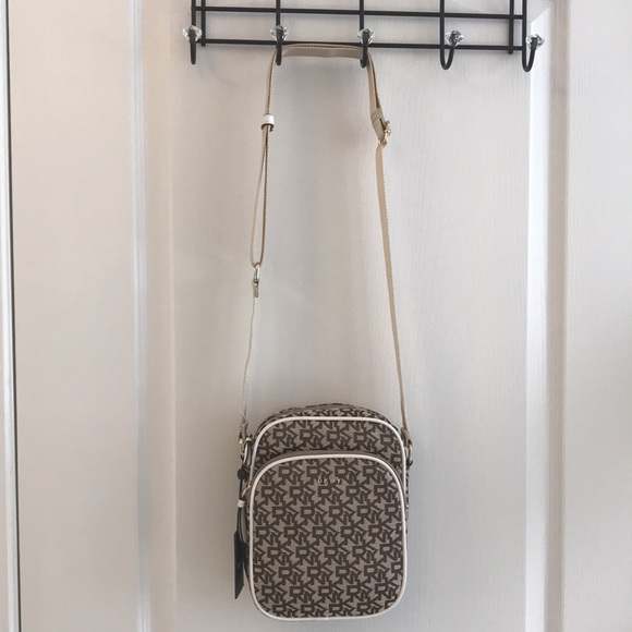 DKNY Signature Canvas Crossbody - Picture 8 of 17